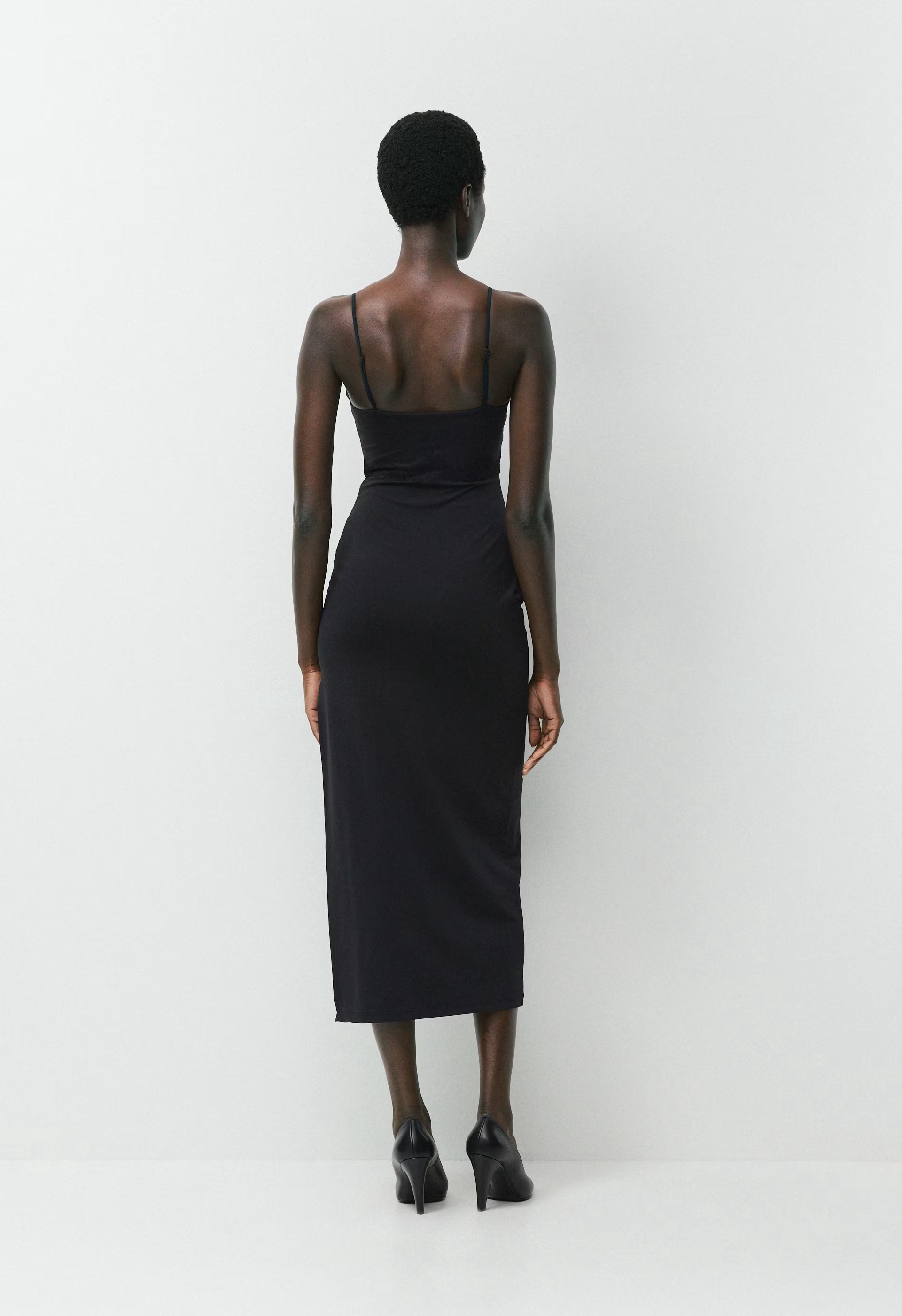 Original Contour Lunar Dress - BLACK