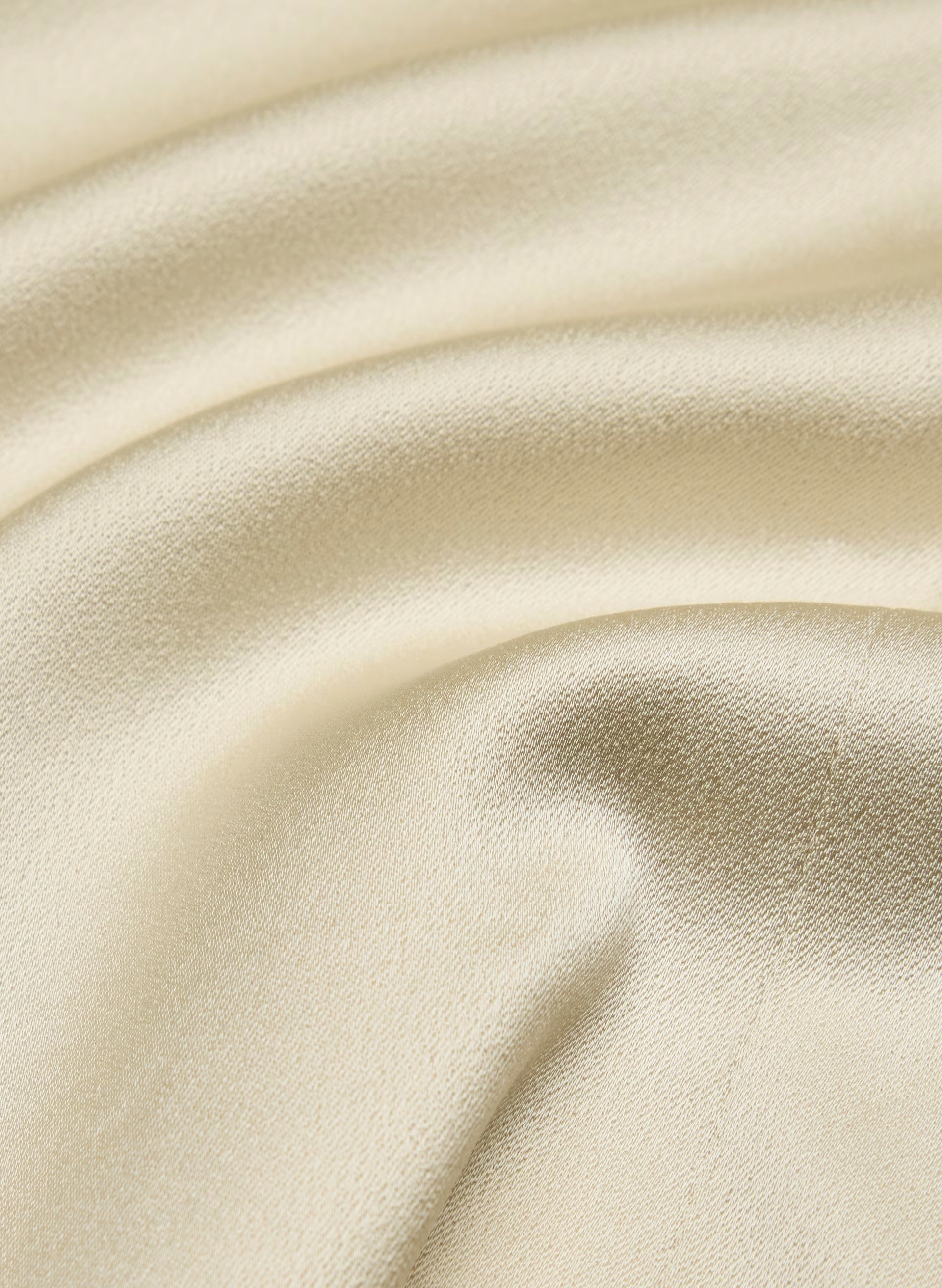 Headliner Satin Dress - SEASIDE CREAM