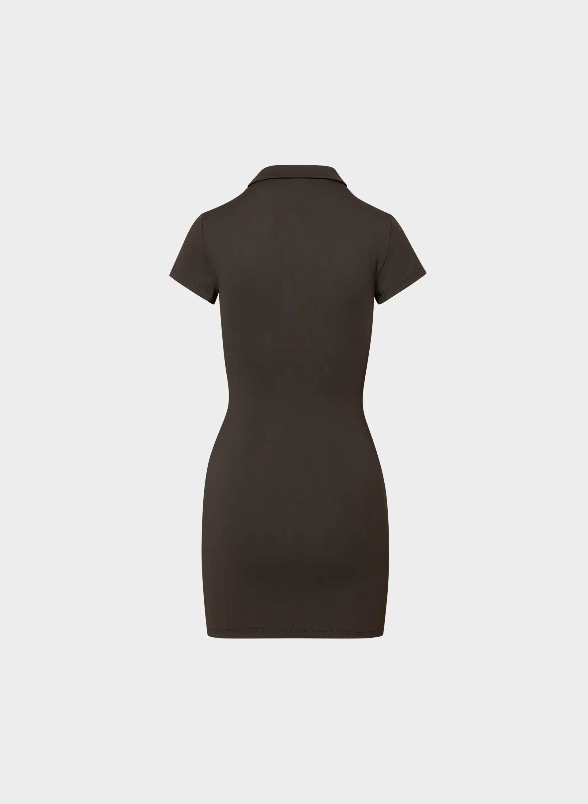 Original Contour Flyer Mini Polo Dress - CACAO NIB BROWN