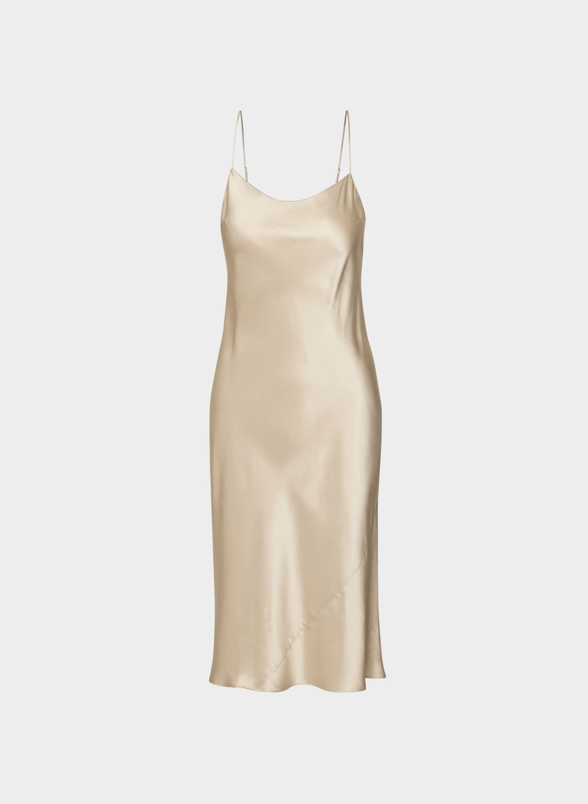 Charter Silk Dress - MARCONA BEIGE