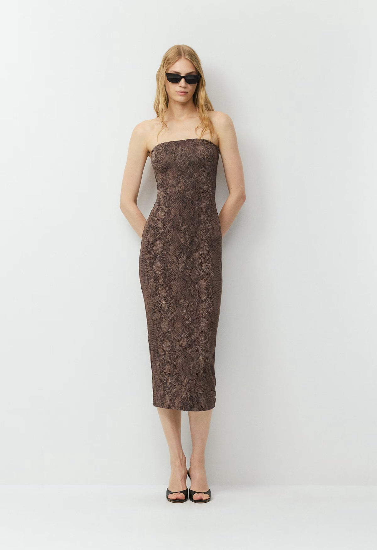 Original Contour Enrapture Maxi Tube Dress - RICH MOCHA BRN/ TONAL