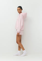 Cozy Sweatfleece Perfect Hi-Rise Mini Short - MAGNOLIA