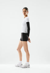 BUTTER Cheeky Hi-Rise 3" Short - BLACK