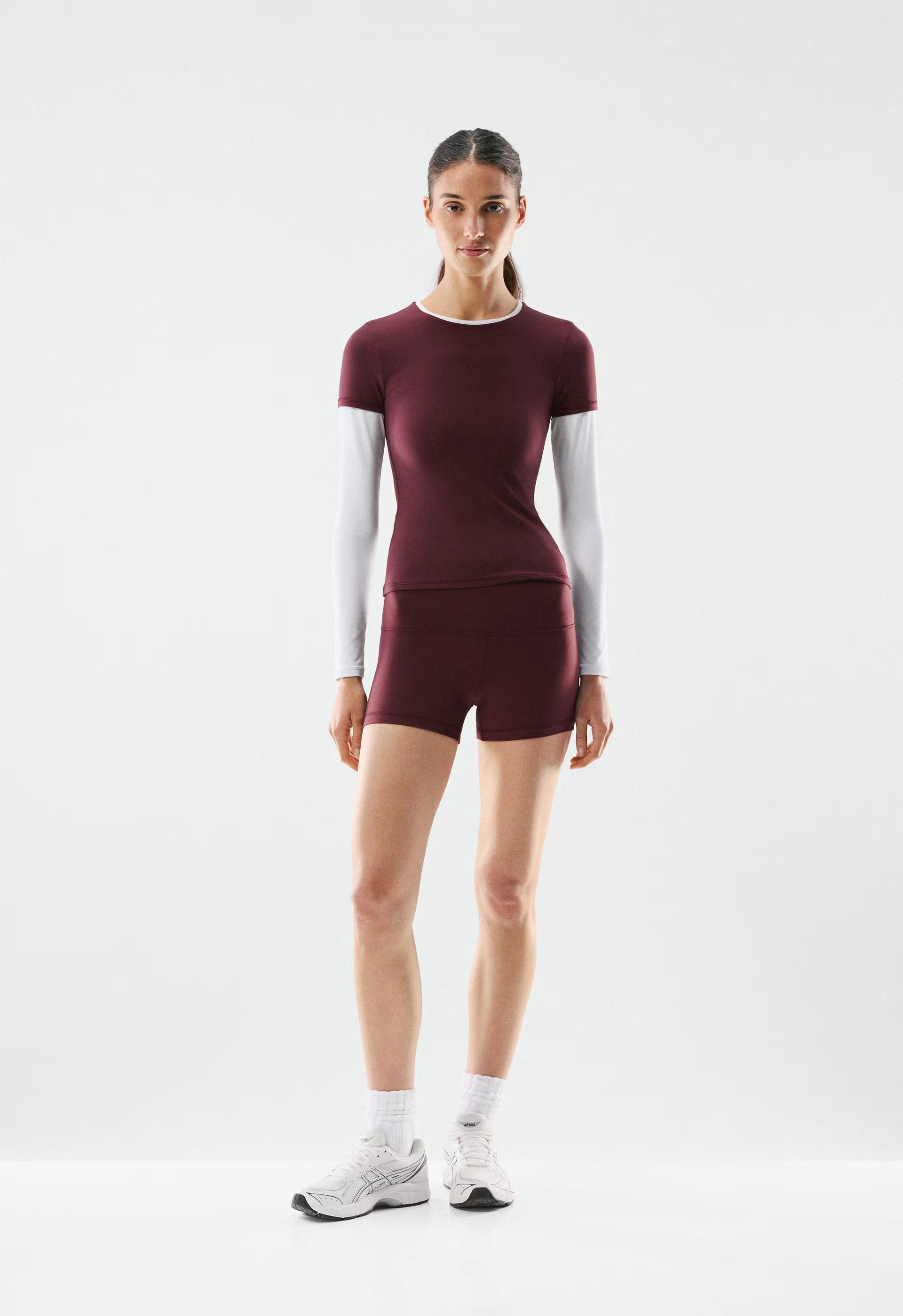 BUTTER Cheeky Hi-Rise 3" Short - GALA PLUM