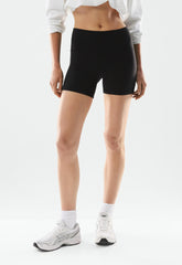 BUTTER Cheeky Hi-Rise 5" Short - BLACK