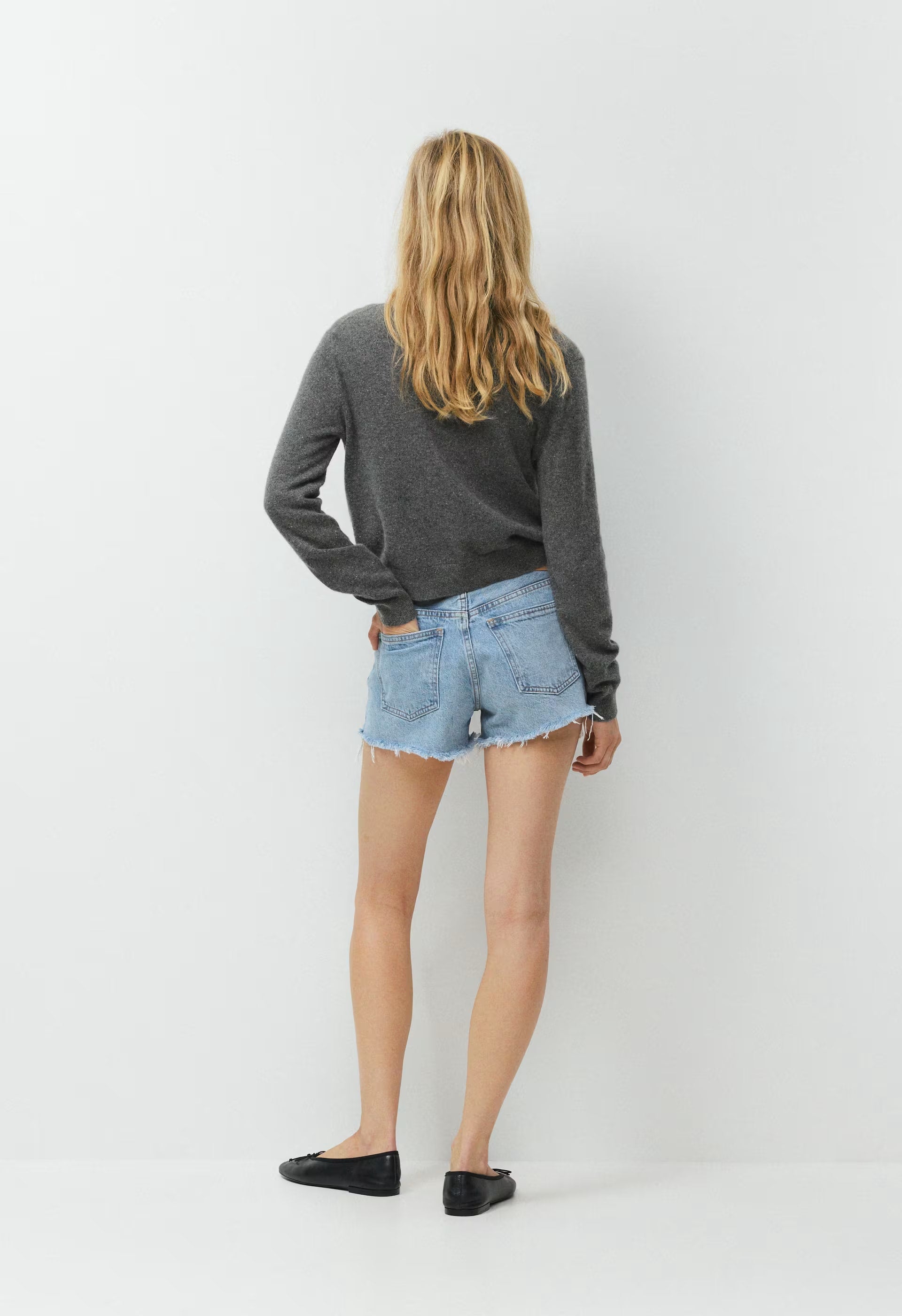 Denim Forum The ‘90s Vintage Hi-Rise Mini Denim Short - 7 YRS BLEU TABOO