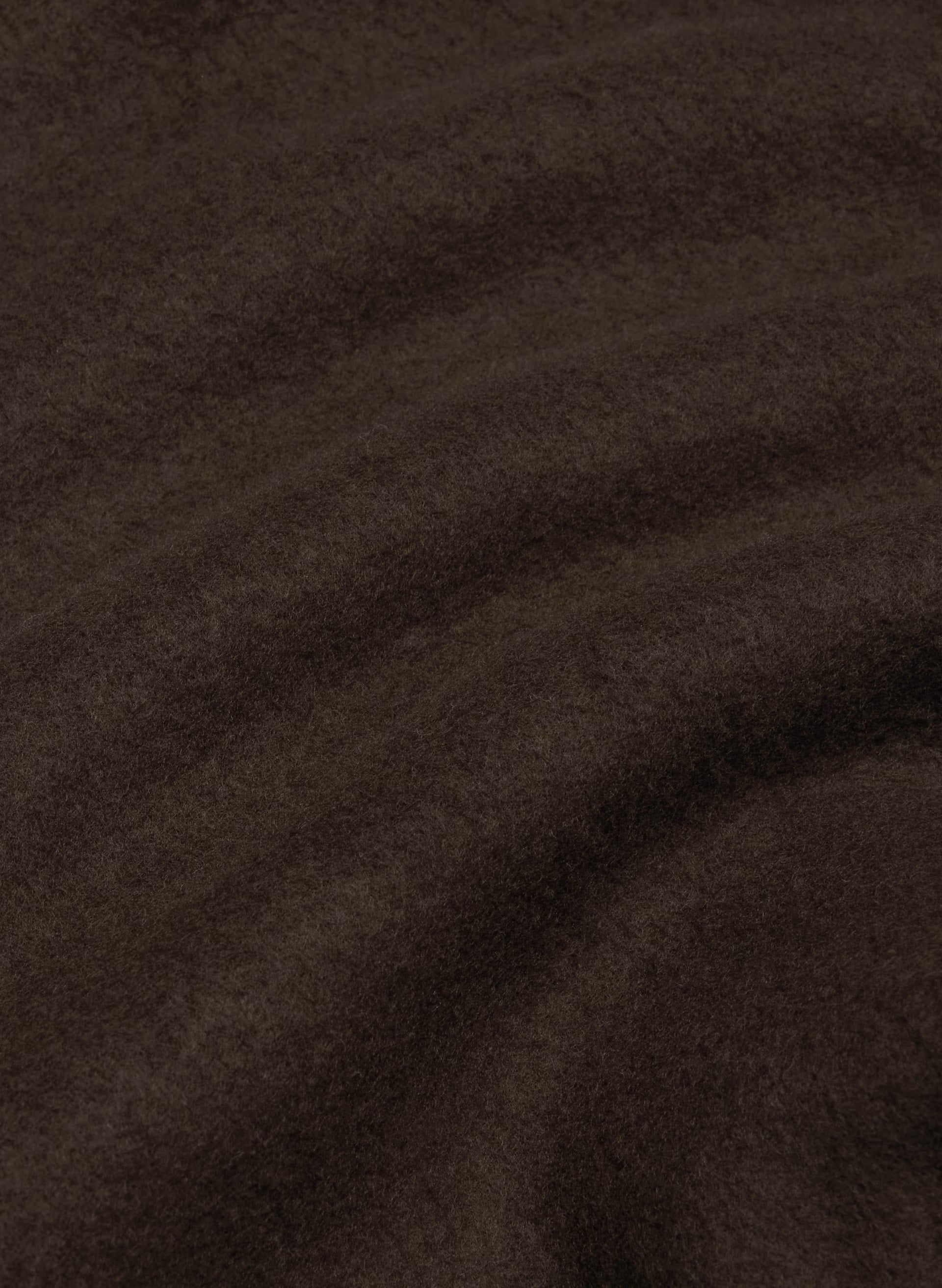 Cozy Sweatfleece Mega Hi-Rise Mini Short - CACAO NIB BROWN