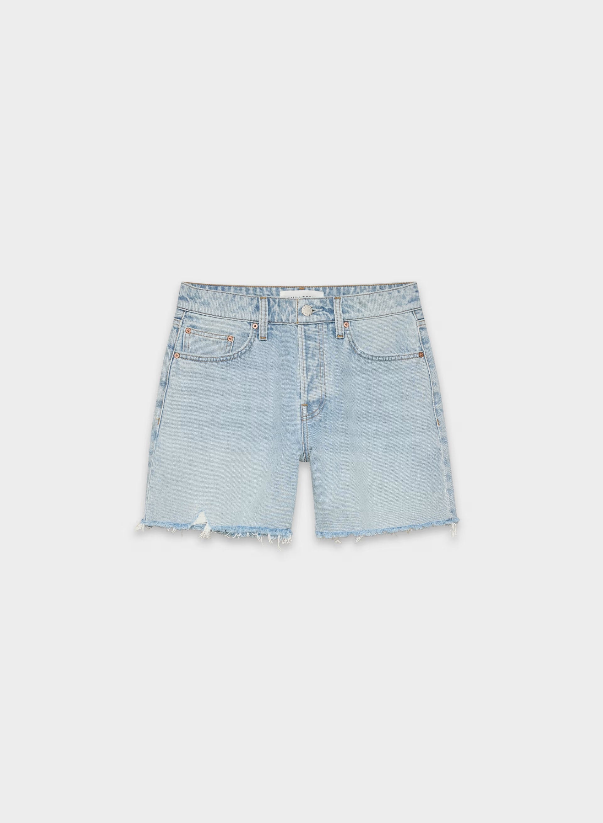 Denim Forum The Ex-Boyfriend Hi Mid-Thigh Denim Short - 15 YRS BRL THR BLEU