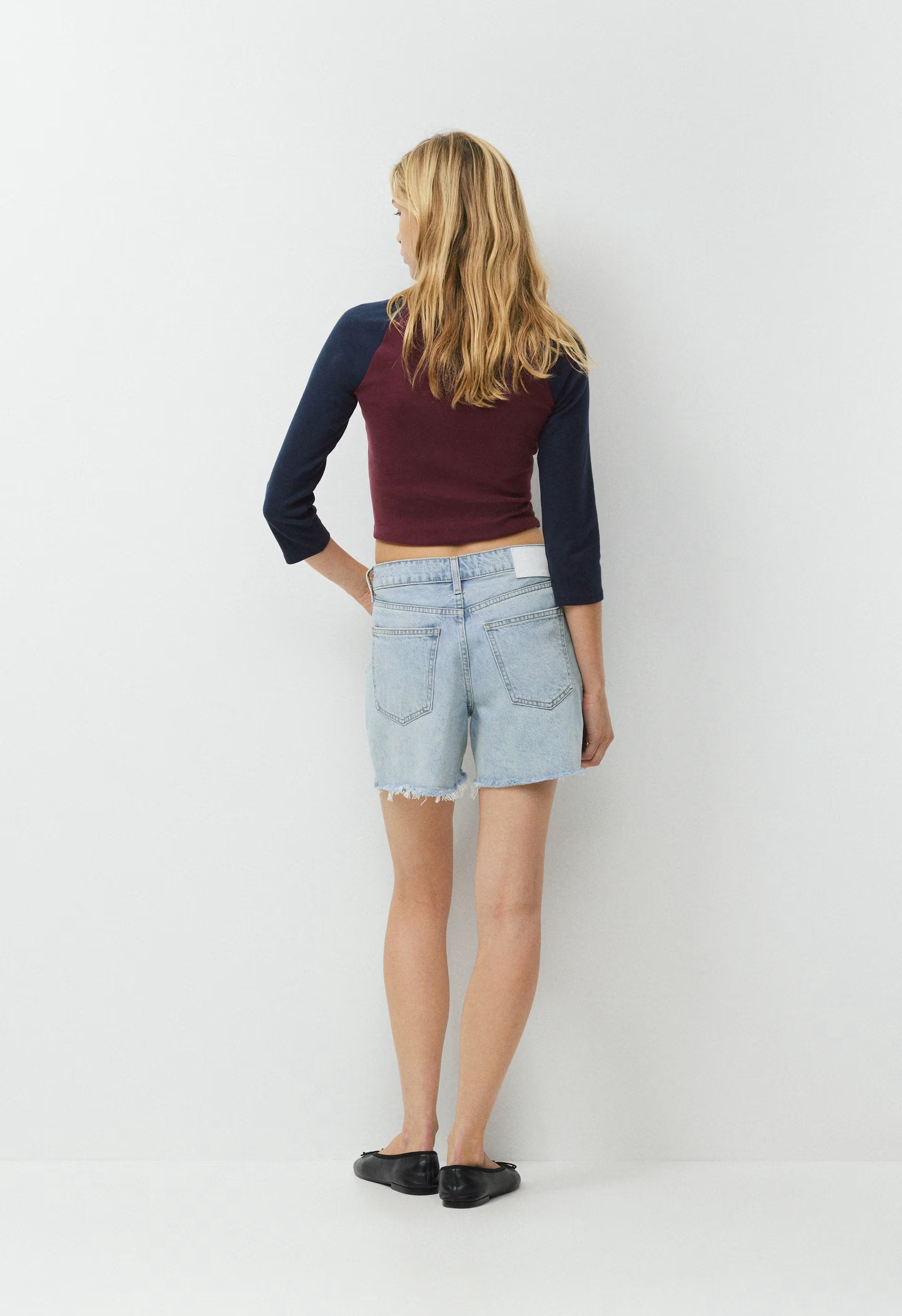 Denim Forum The Ex-Boyfriend Hi Mid-Thigh Denim Short - 15 YRS BRL THR BLEU
