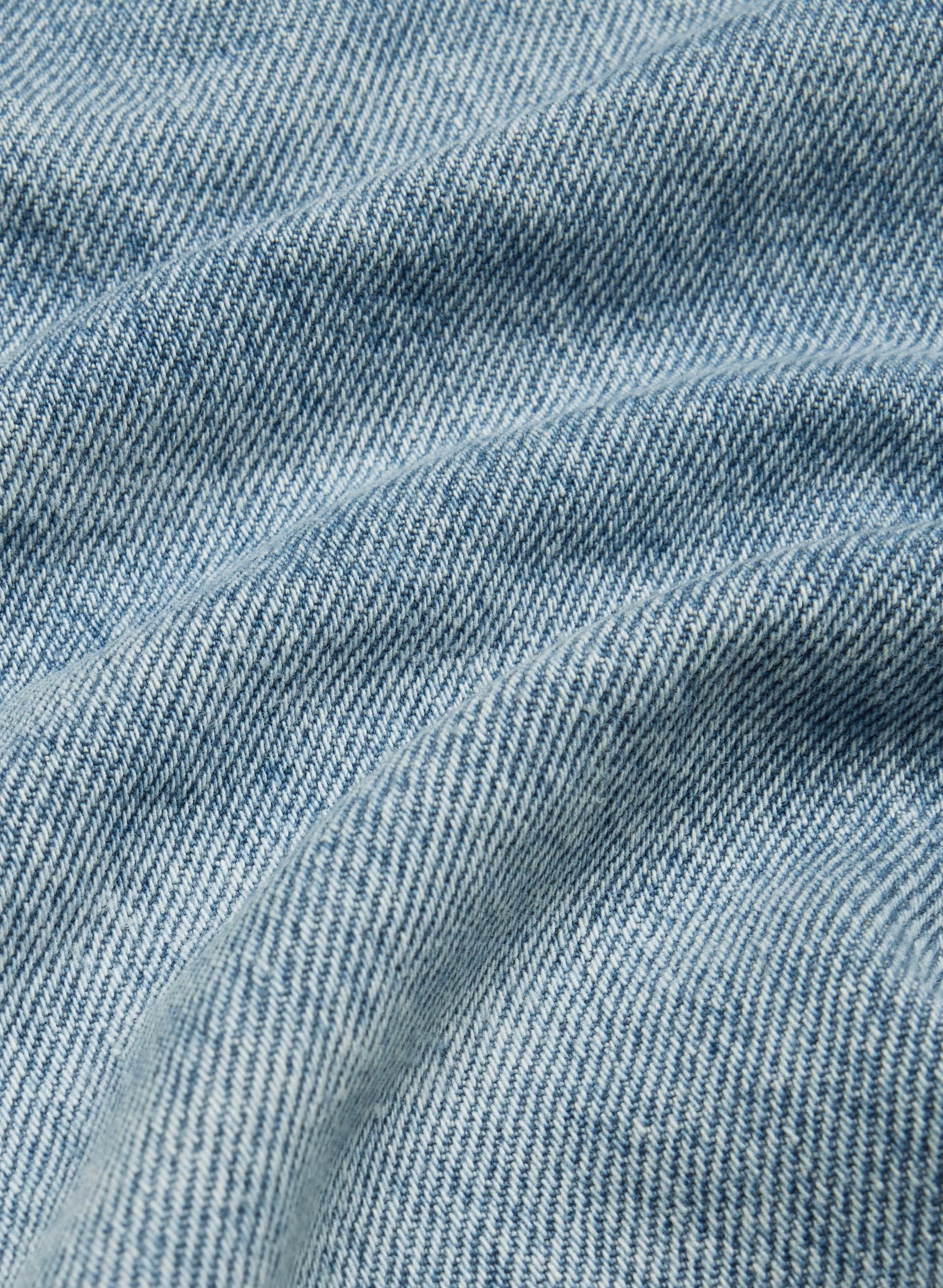 AGOLDE Parker Long Jean Short - SWAPMEET BLUE