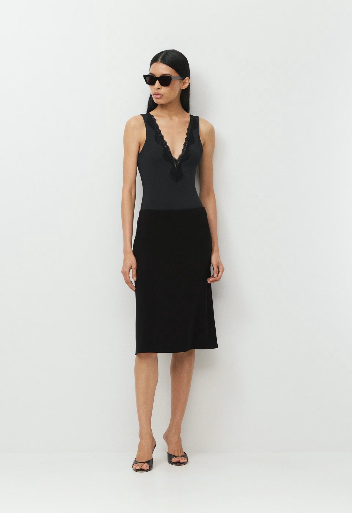Original Contour Eventide Bodysuit - BLACK