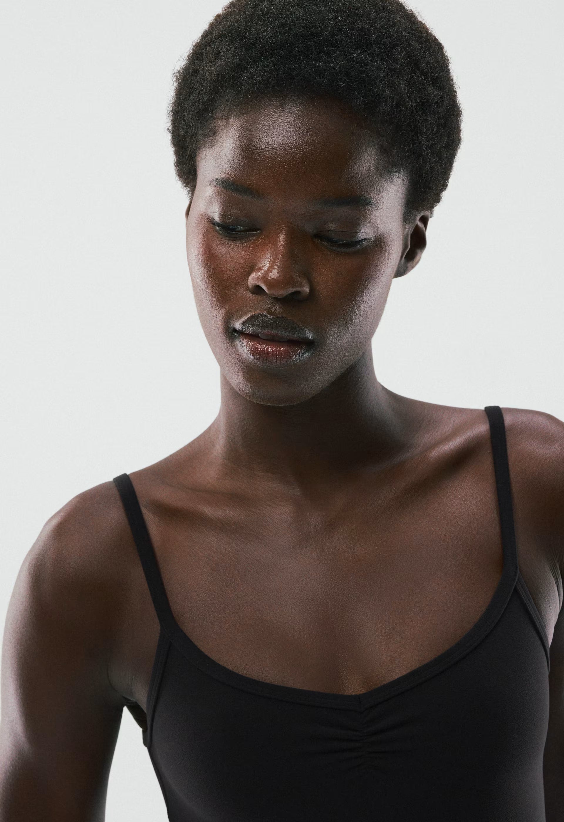 BUTTER Glissade Cami Bodysuit - BLACK