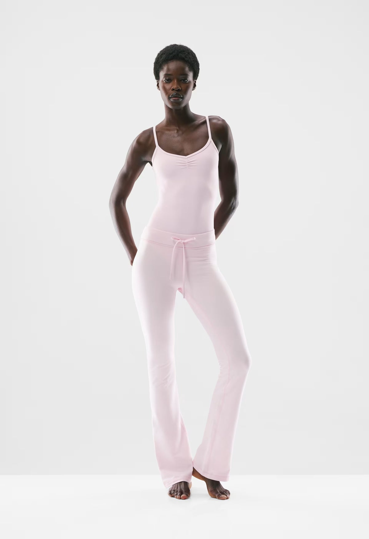 BUTTER Glissade Cami Bodysuit - MAGNOLIA