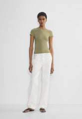 Smooth Seamless Willow T-Shirt - SUNDRIED OLIVE