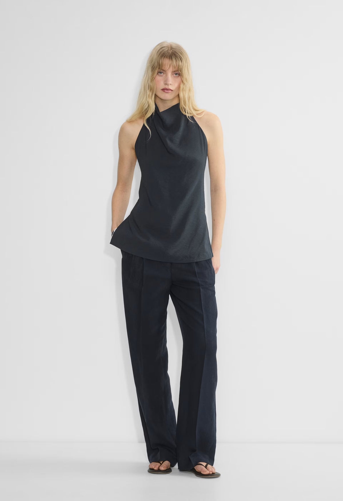 The Effortless Pant™ - CruiseLinen™ - DARK NIGHT NAVY