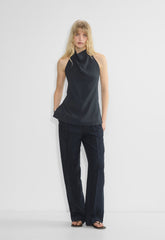 The Effortless Pant™ - CruiseLinen™ - DARK NIGHT NAVY