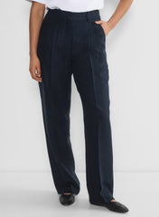 The Effortless Pant™ Curve-Fit - CruiseLinen™ - DARK NIGHT NAVY