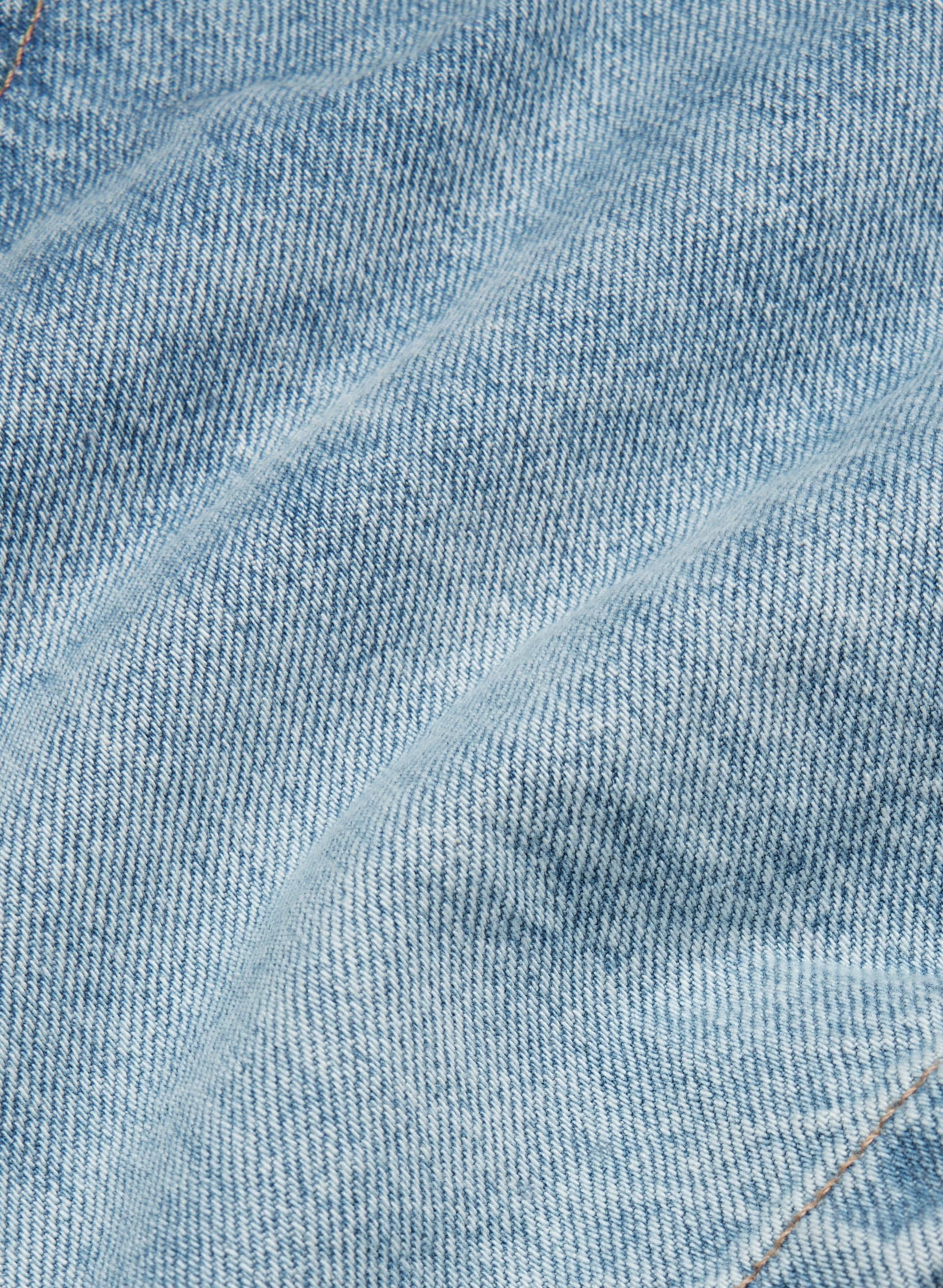 Denim Forum The ‘90s Vintage Micro Denim Skirt - 7 YRS BLEU TABOO