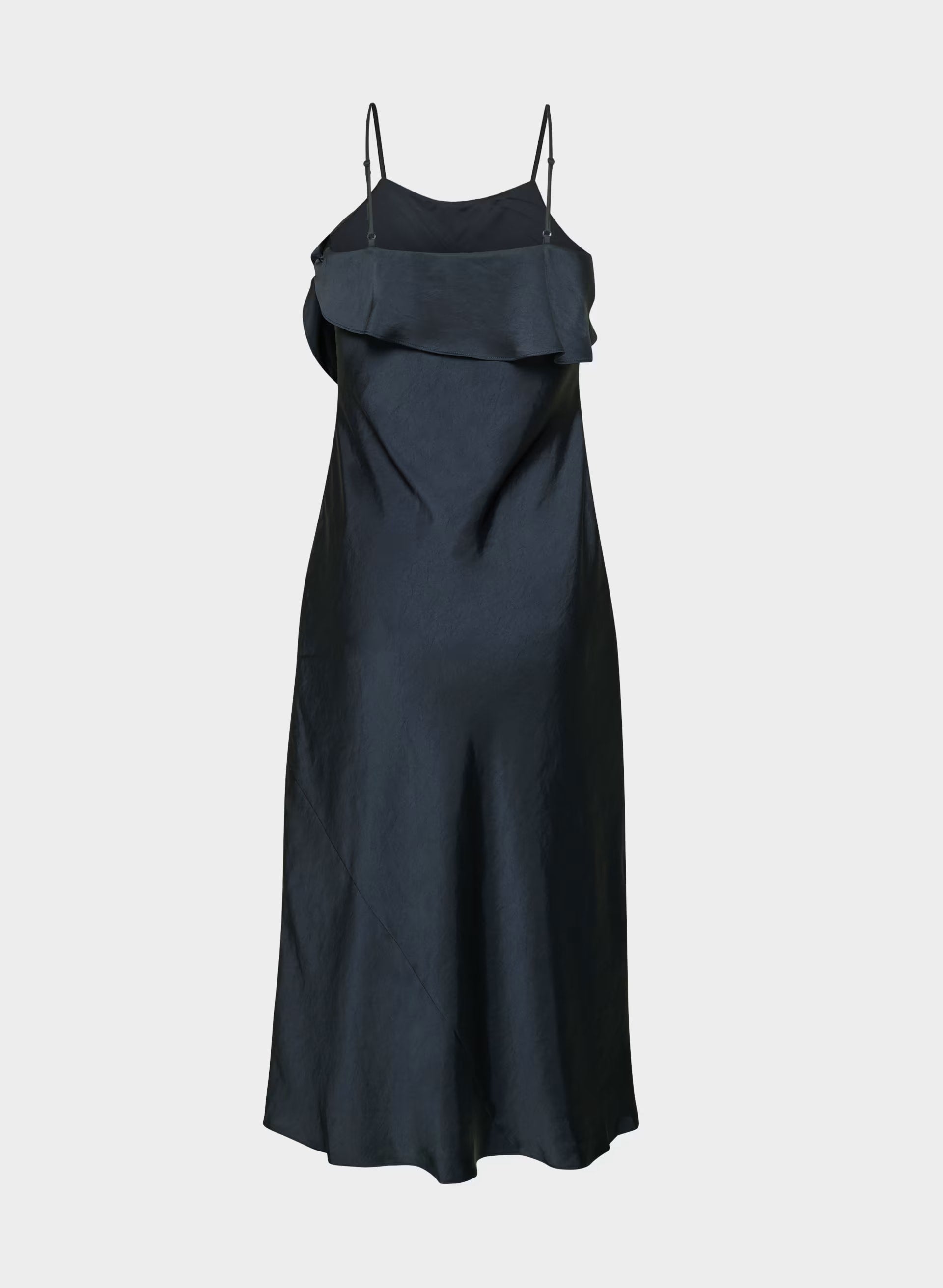 Cannelle Satin Dress - DARK NIGHT NAVY