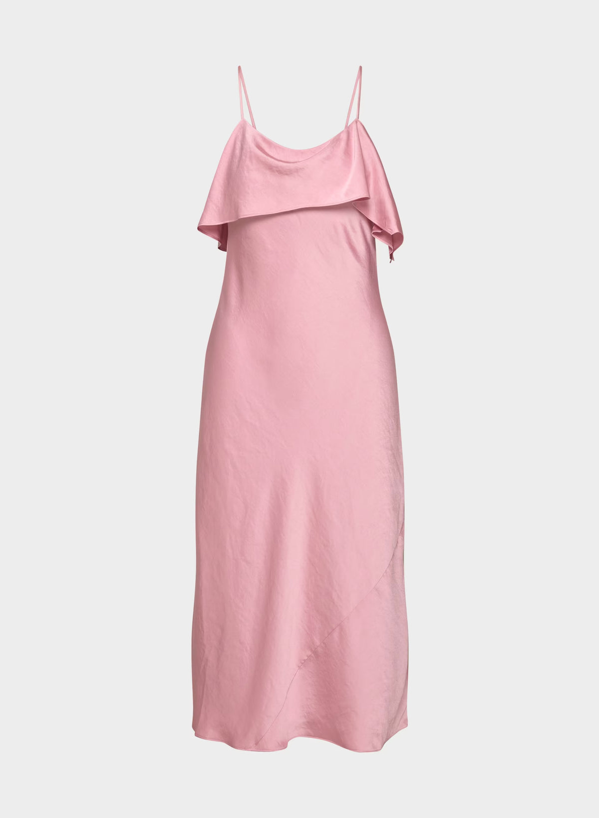 Cannelle Satin Dress - TART PINK