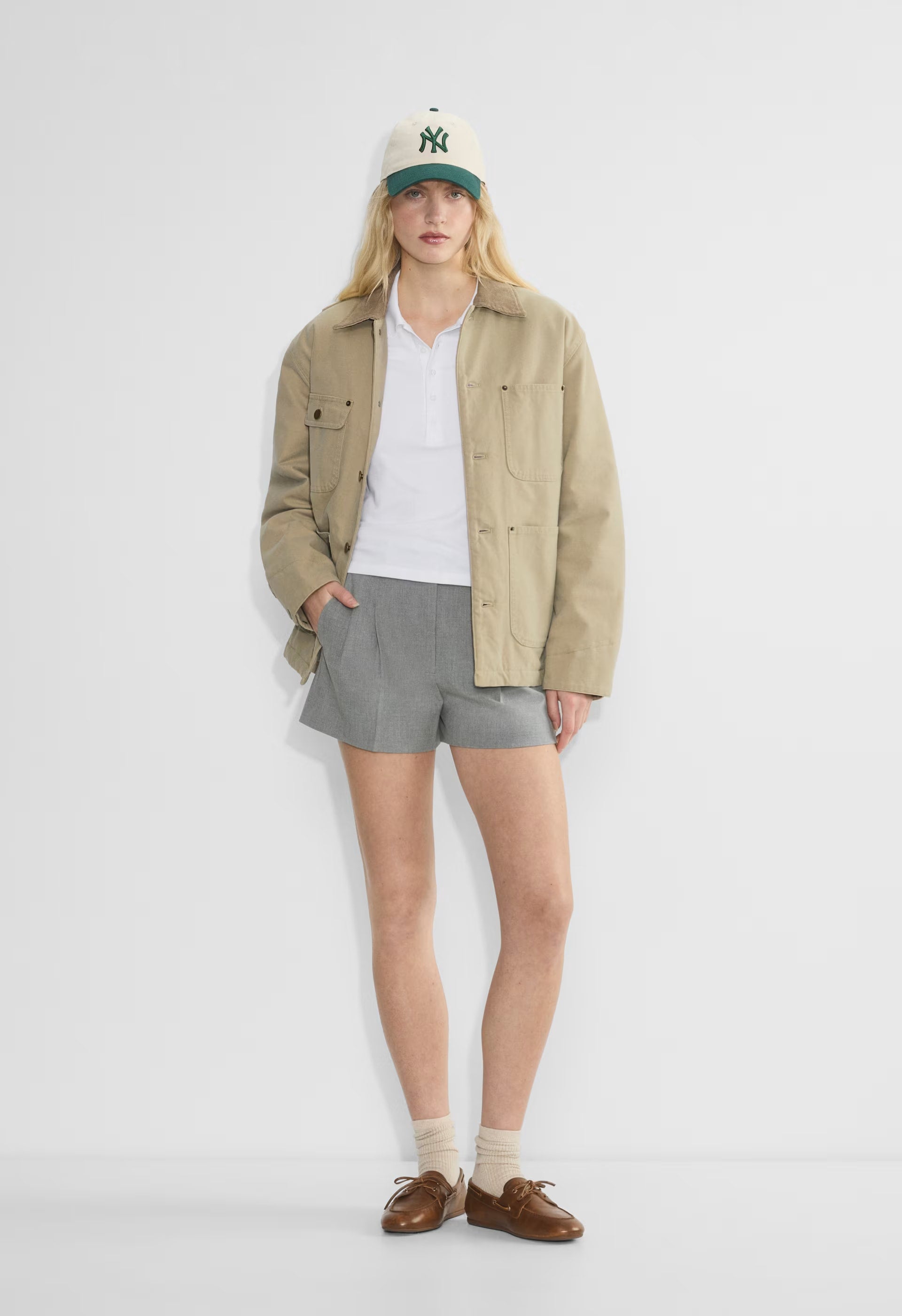 The Effortless Short™ Mini - Eversential™ Light - HEATHER DARK GREY