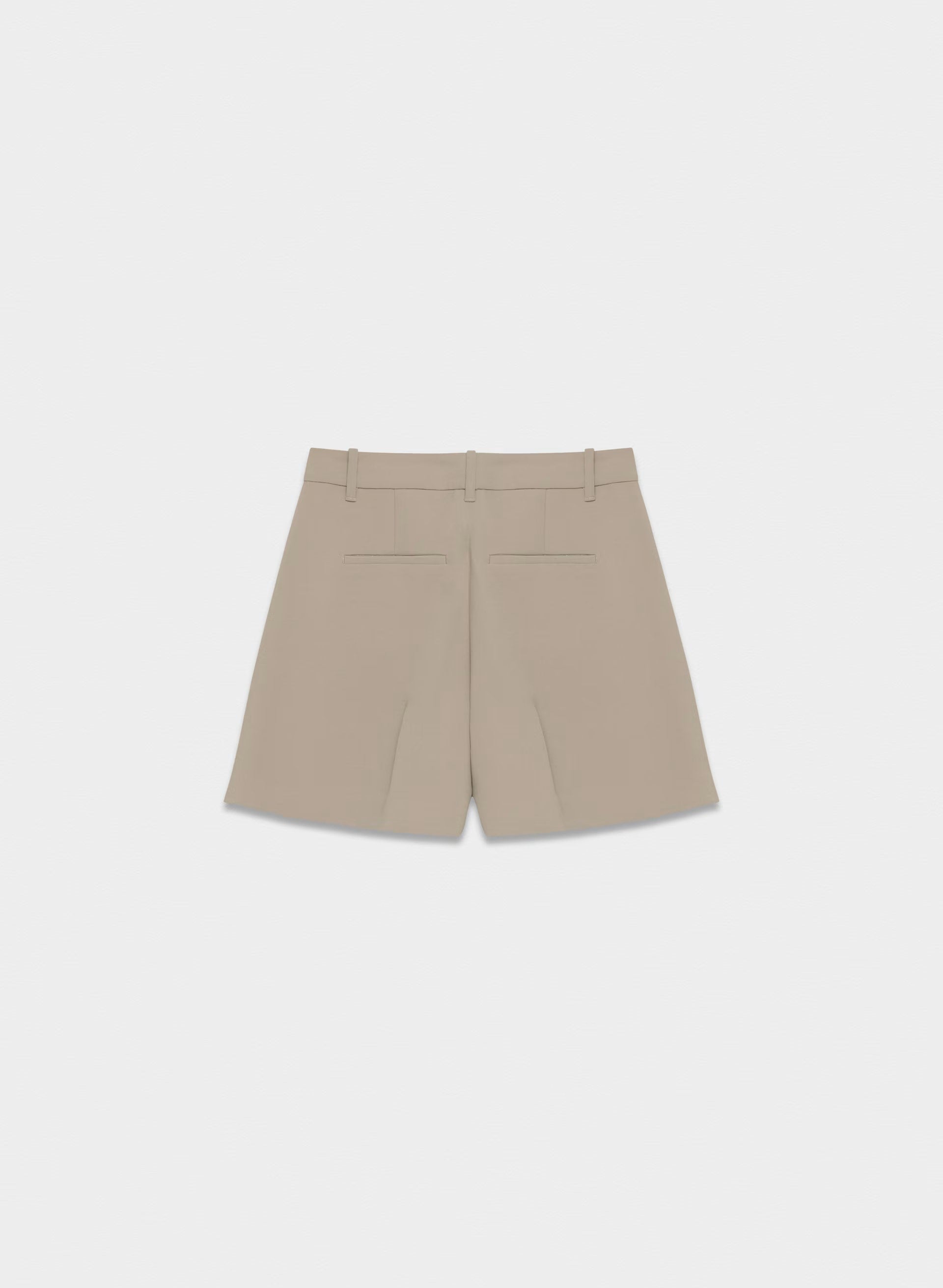The Effortless Short™ Mid-Thigh - Crepette™ - NOMAD TAUPE