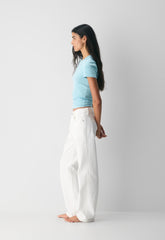 HomeStretch™ Rib Tune T-Shirt - PANORAMA BLUE