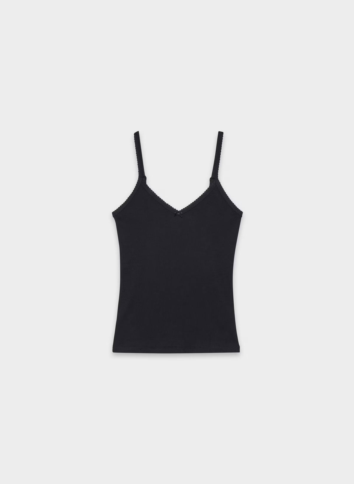 HomeStretch™ Rib Minded Cami Tank - BLACK