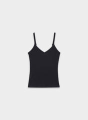 HomeStretch™ Rib Minded Cami Tank - BLACK