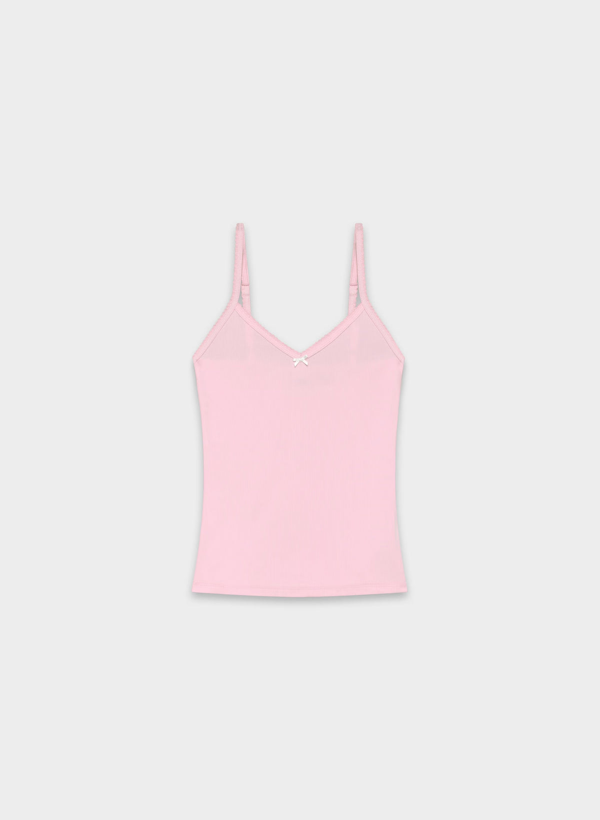 HomeStretch™ Rib Minded Cami Tank - MILKSHAKE PINK