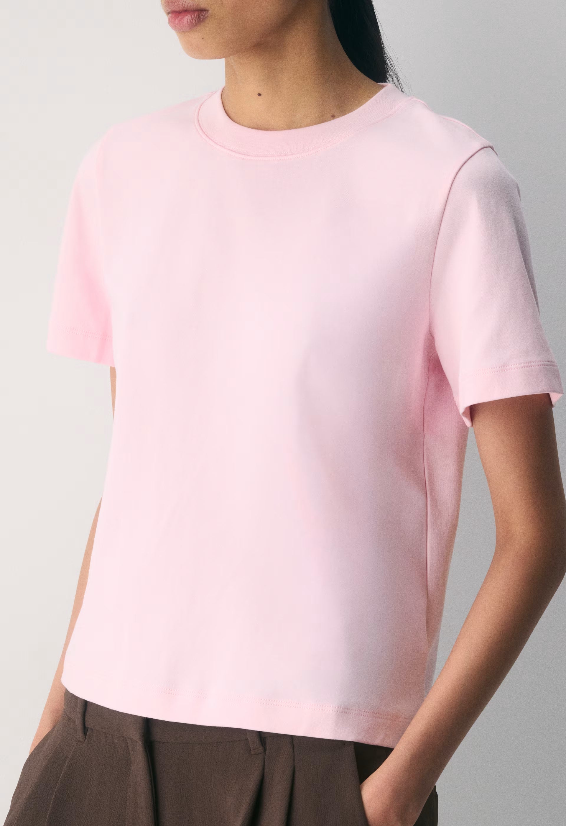 InterLock Cotton Function T-Shirt - VILLA PINK