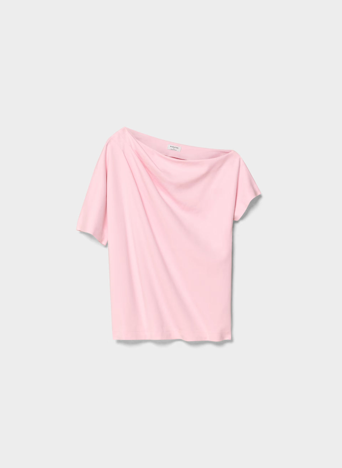 InterLock Cotton Script Top - MILKSHAKE PINK