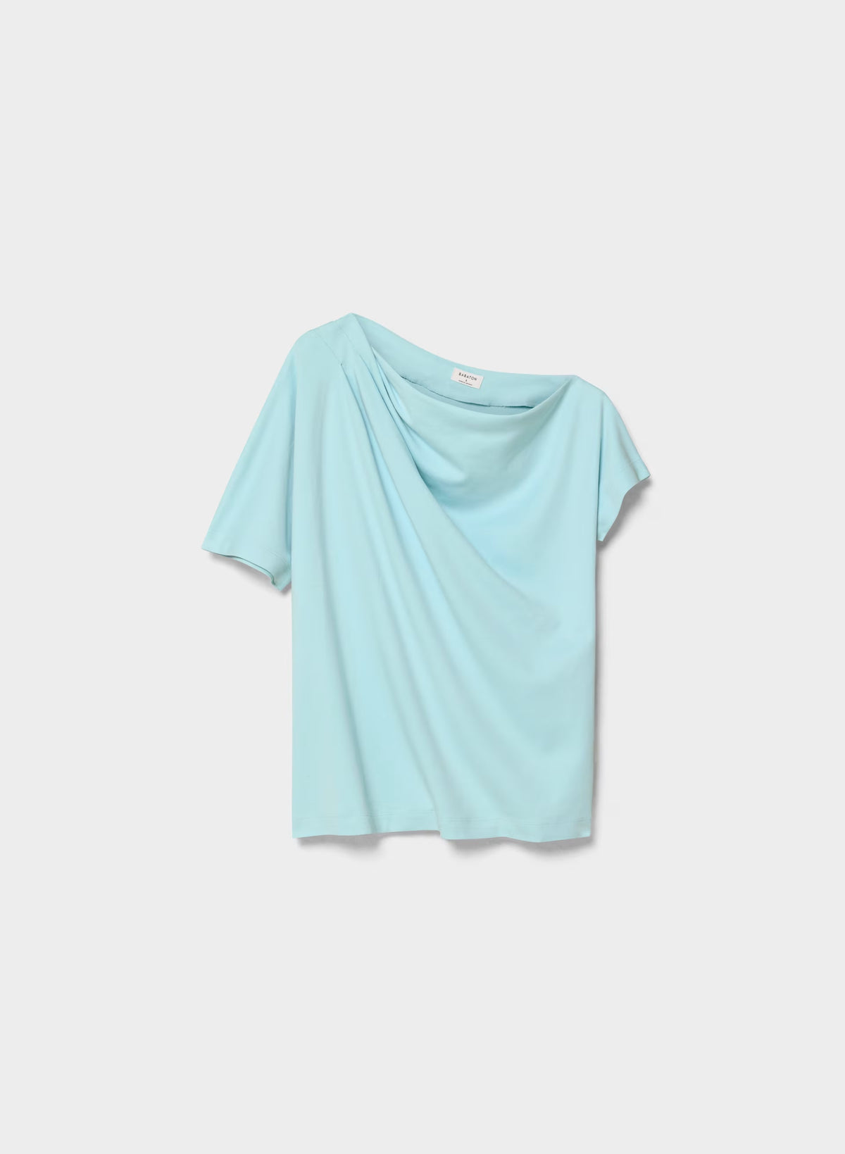 InterLock Cotton Script Top - PANORAMA BLUE