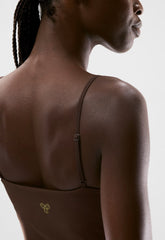BUTTER Agility Sports Tank - RICH MOCHA BROWN