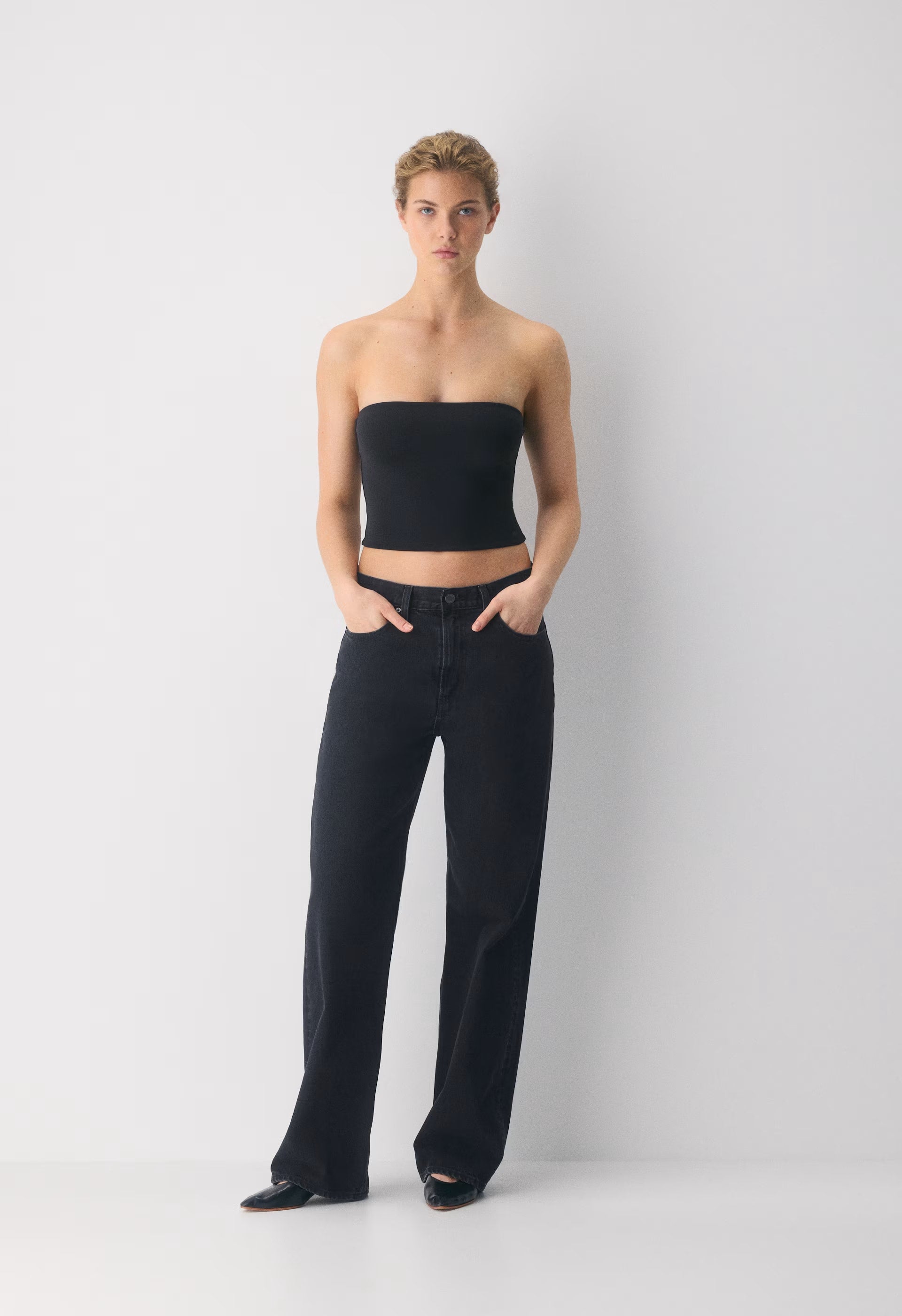 Original Contour Appeal Waist Tube Top - BLACK