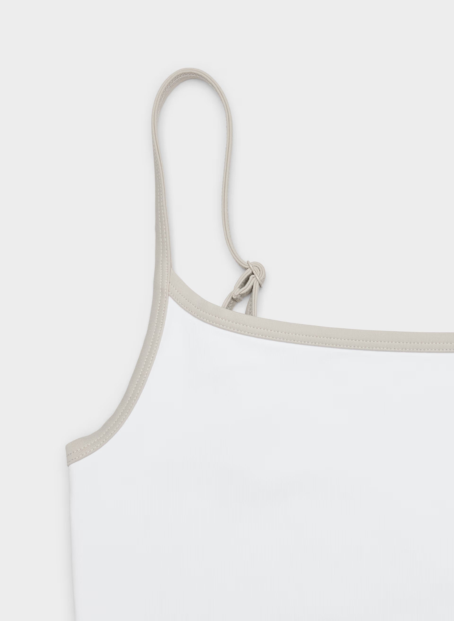 Original Contour Swoop Cami Tank - BRGHT WHT/ MTRPLS TP