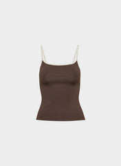 Original Contour Swoop Cami Tank - RCH MCH BRN/MTRPLS TP