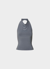 Smooth Matter™ Tower Halter Top - VINTAGE NAVY