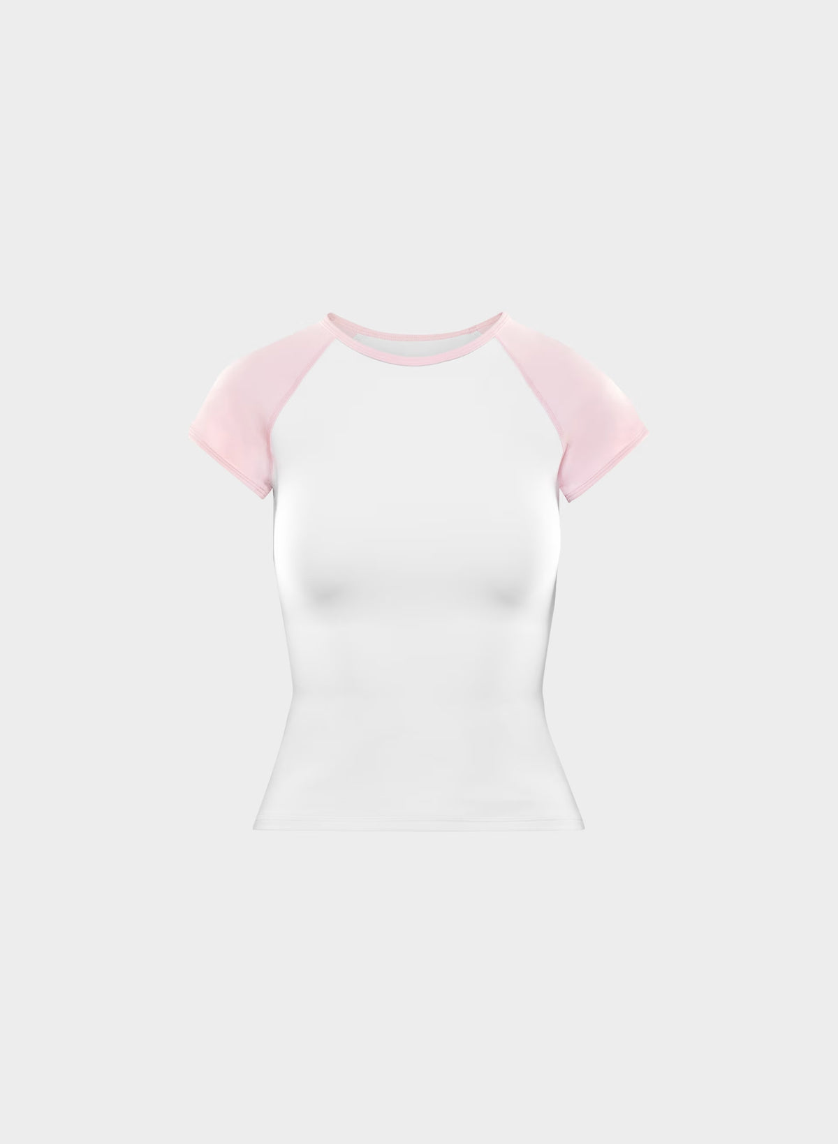 LIFE Plyo T-Shirt - BRIGHT WHT/ VILLA PINK