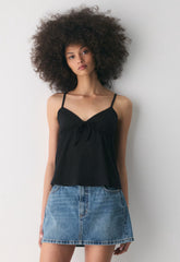 CottonWhisk™ Loulou Camisole - BLACK