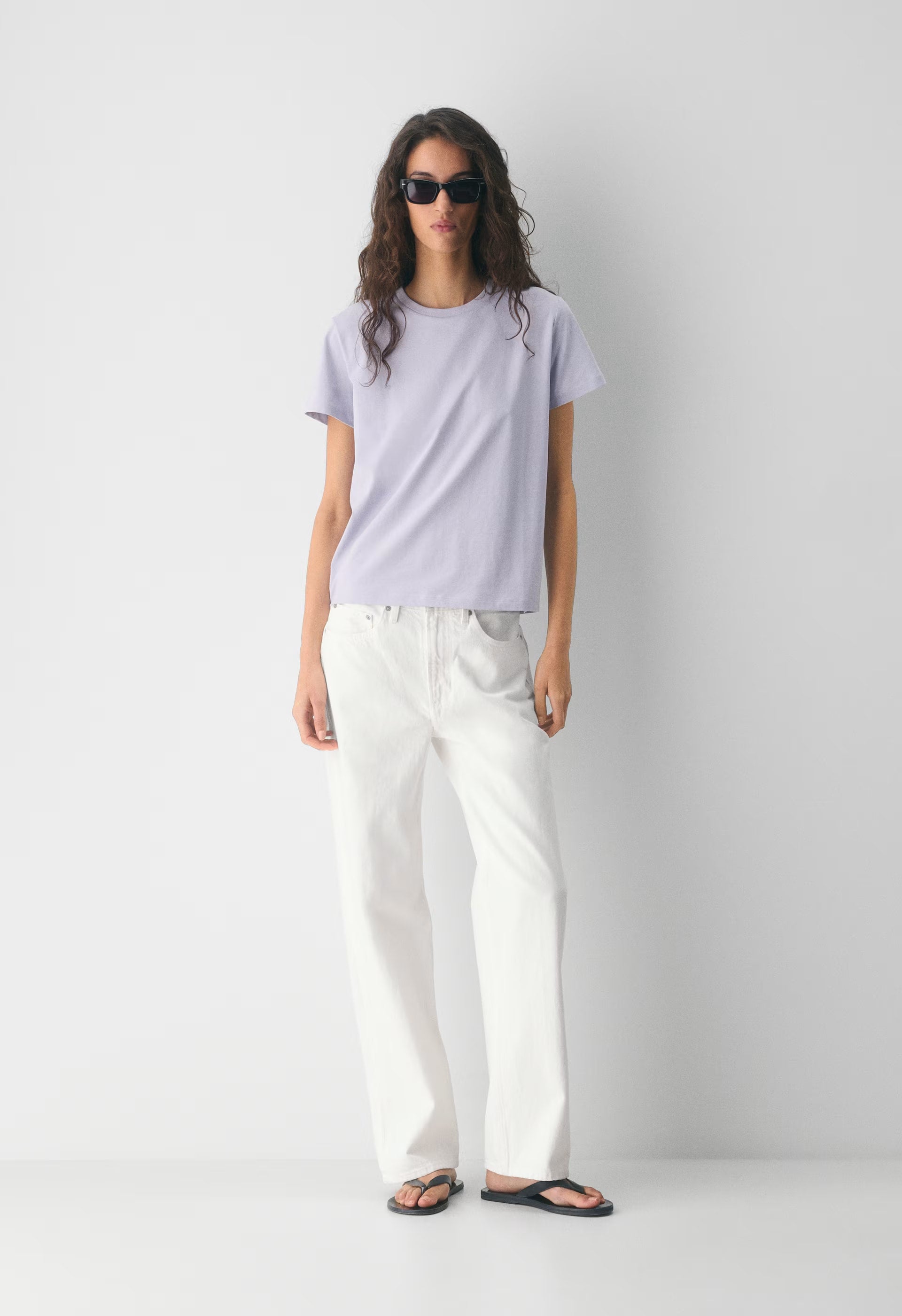 Key Cotton Nysa T-Shirt - WILDFLOWER LILAC