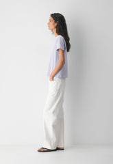 Key Cotton Nysa T-Shirt - WILDFLOWER LILAC