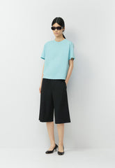 Key Cotton Thessa T-Shirt - DARK NIGHT NAVY