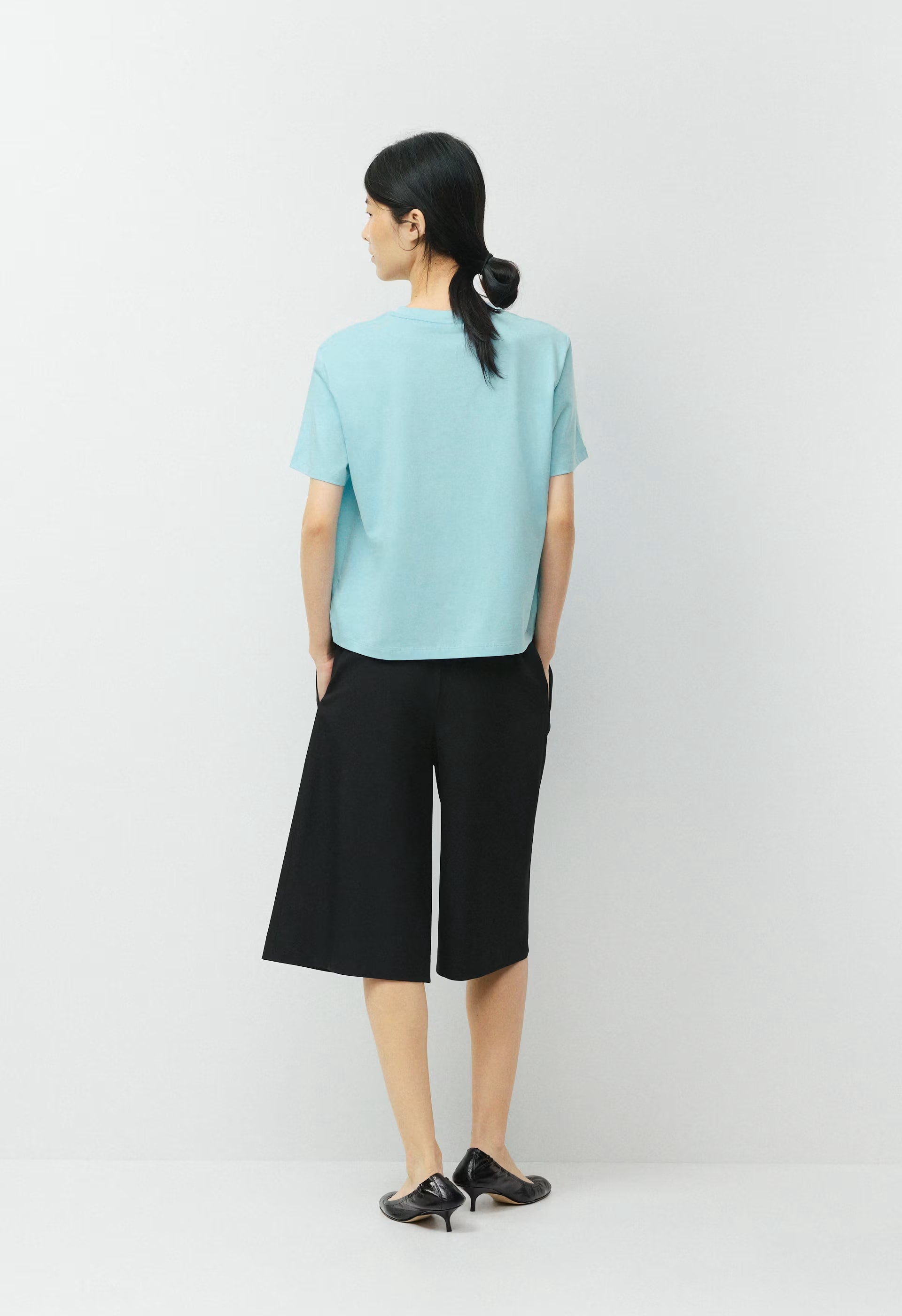 Key Cotton Thessa T-Shirt - DARK NIGHT NAVY