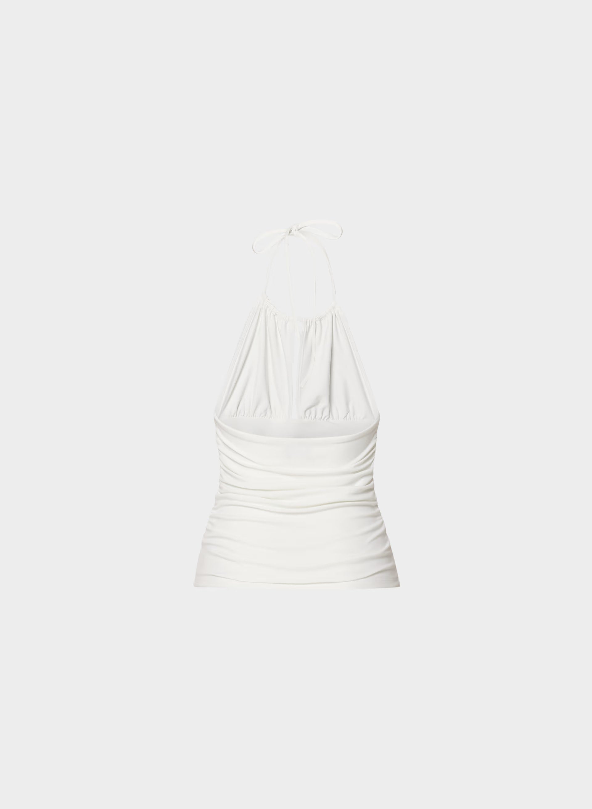 Smooth Matter™ Odeum Halter Top - WHITE