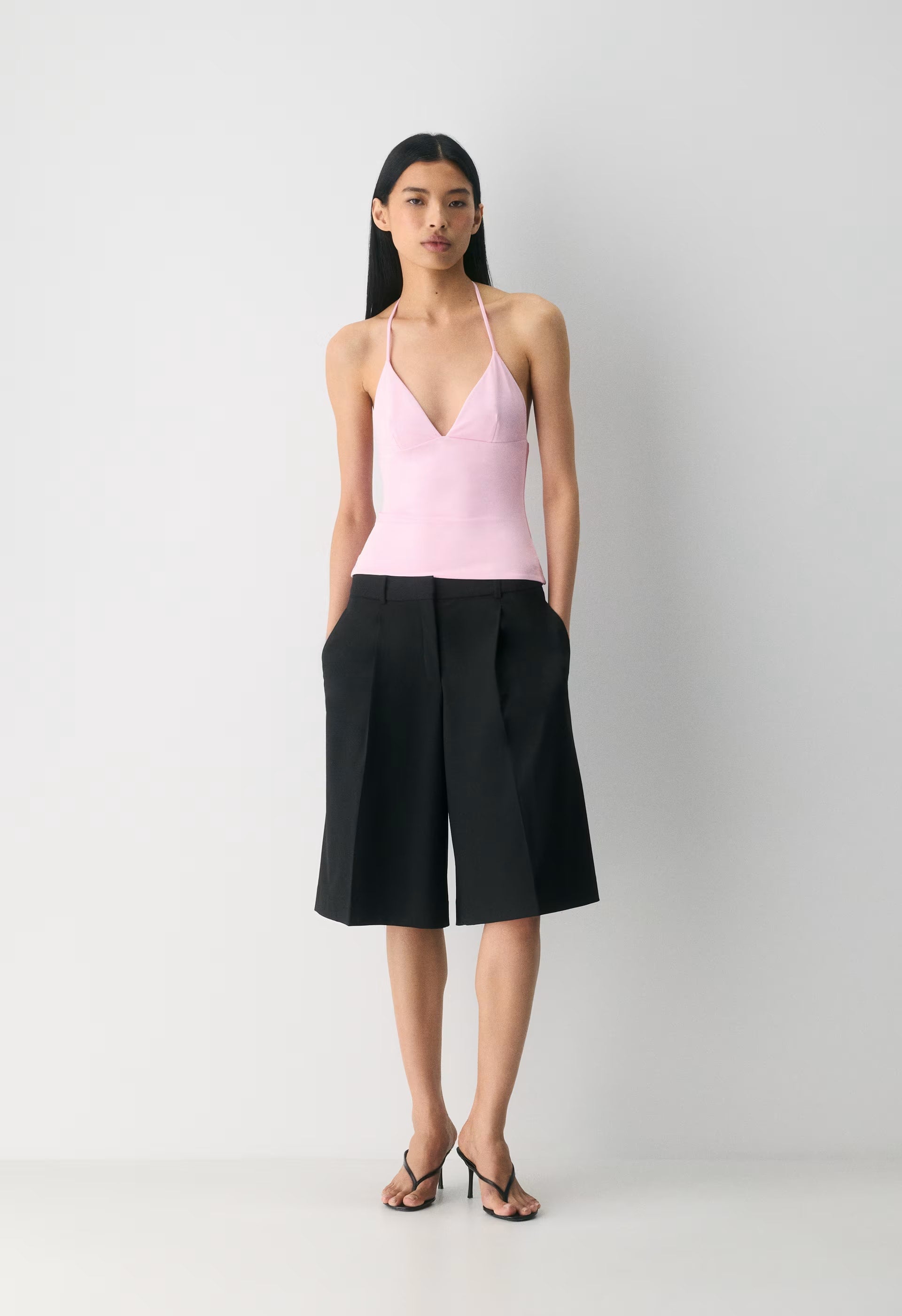 Original Contour Solara Halter Top - MILKSHAKE PINK