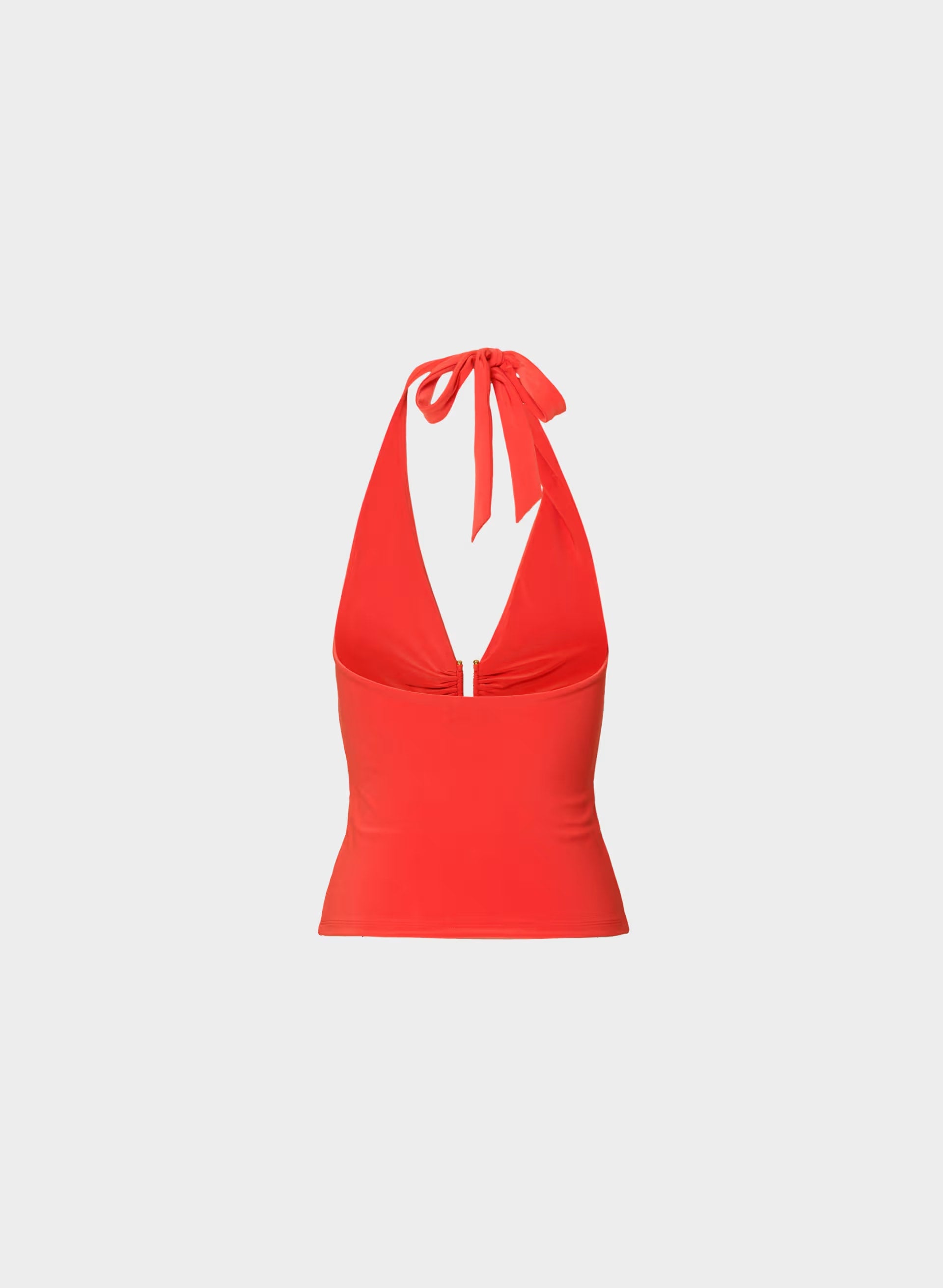 Smooth Matter™ Hatchway Halter Top - CHERRYBOMB RED