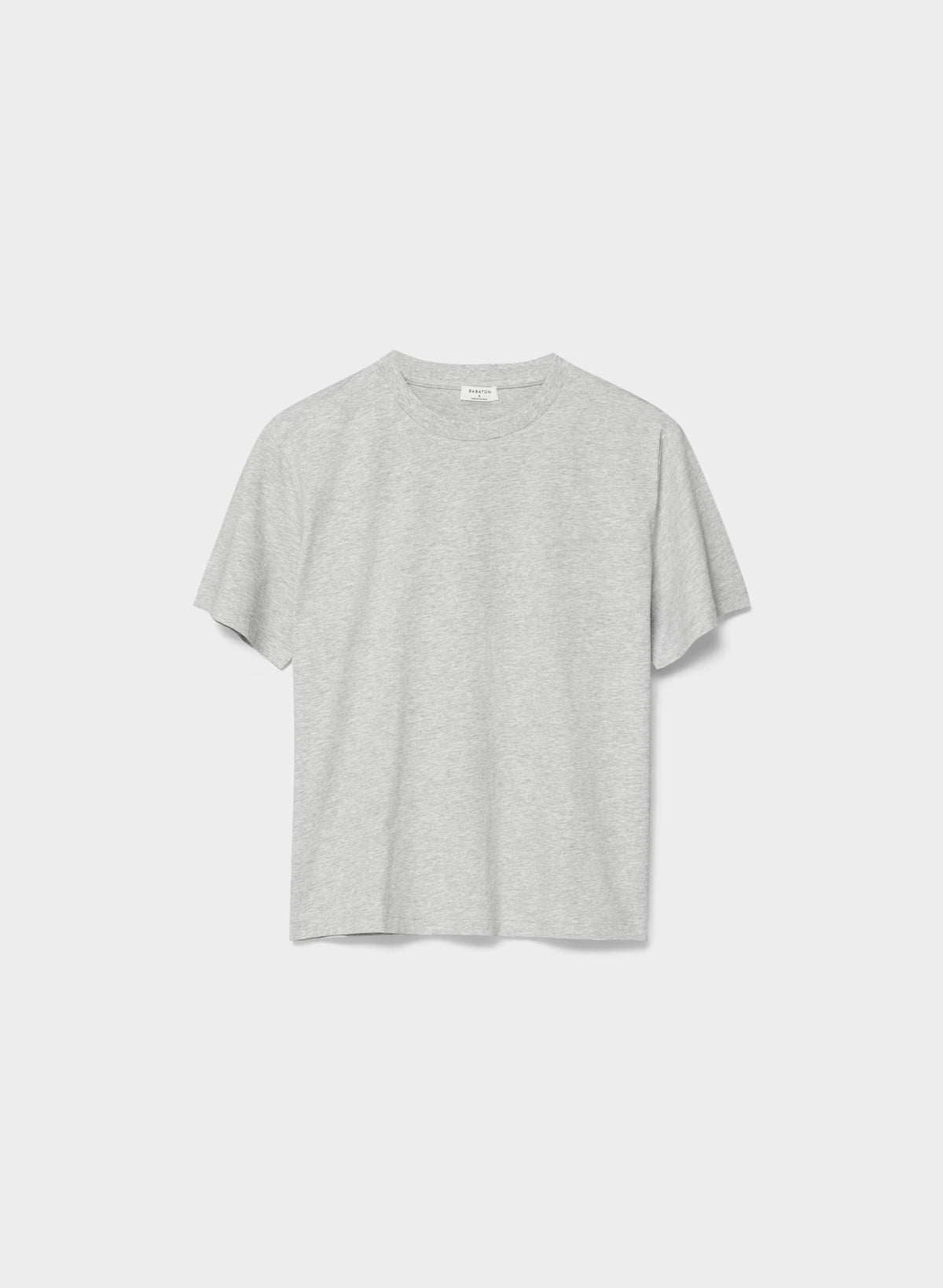 Key Cotton Thessa T-Shirt - HEATHER CHROME