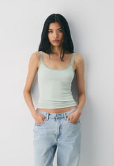 Floweret Camisole - AGAVE GREEN