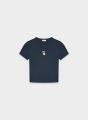 Little Ripple Icon T-Shirt - ADMIRAL/CAP FRENCHIE